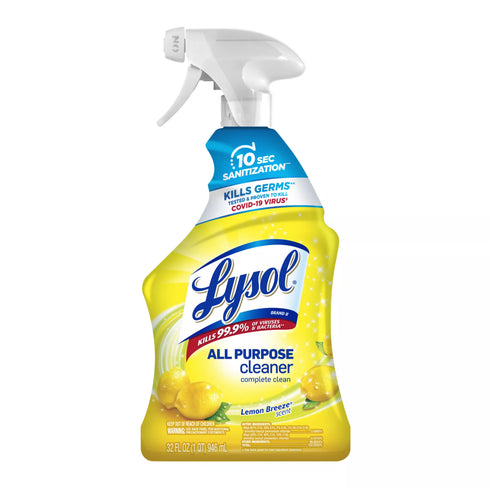 Lysol All-Purpose Cleaner - Lemon Breeze, 4 pk./32 oz.